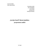 Research Papers '"Latvija Statoil" klientu lojalitātes programmas analīze', 1.