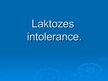 Presentations 'Laktozes intolerance', 1.
