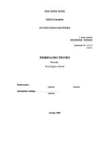 Research Papers 'Ferdinands Tennīss', 1.