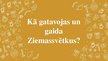 Presentations 'Kā gatavojas un gaida Ziemassvētkus, pirmsskolai', 1.