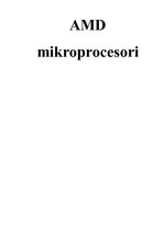 Research Papers 'AMD mikroprocesori', 1.
