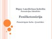 Presentations 'Fenilketonūrija', 1.