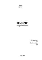 Research Papers 'Rar-Zip programmatūra', 1.