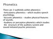 Presentations 'Phonetics and Phonology', 5.