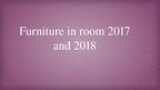 Presentations 'Furniture Trend 2018', 1.