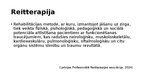 Presentations 'Alternatīvās terapijas - Reitterapija', 2.