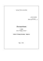 Summaries, Notes 'Zoroastrisms', 1.
