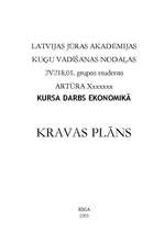 Research Papers 'Kravas plāns', 1.