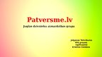 Presentations 'Patversme.lv', 1.