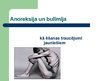 Presentations 'Anoreksija un bulīmija', 1.