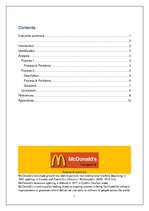 Essays 'Service Process Improvement McDonalds', 1.