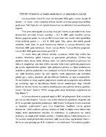 Essays 'Covid-19 ietekme uz kopējo piedāvājumu un pieprasījumu Latvijā', 1.