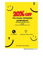 Business Plans 'SIA “Greater than one” 
Biznesa plāns', 32.