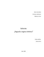Research Papers 'Segaudu orgānu sistēma', 1.