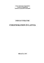 Research Papers 'Cogeneration in Latvia', 1.