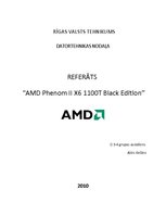 Research Papers 'Jaunā AMD Phenom II X6 1100T Black Edition procesora apraksts', 1.