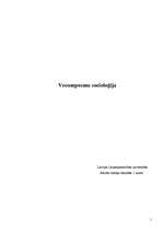 Research Papers 'Vecumposmu socioloģija', 1.