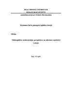 Research Papers 'Tālākizglītības modernizācija, perspektīvas un nākotnes vajadzības Latvijā', 26.