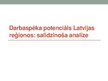 Presentations 'Darbaspēka potenciāls Latvijas reģionos', 1.