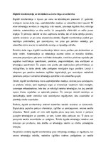 Essays 'Digitālā transformācija un tās ietekme uz darba tirgu un sabiedrību', 1.