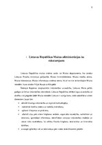 Research Papers 'Lietuvas Republikas Muitas administrācijas stratēģijas novērtējums', 5.
