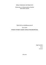 Research Papers 'Radiolīnijas projekts (Platone-Jelgava)', 1.