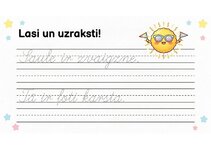 Presentations 'Latviešu valodas rakstīšanas uzdevumi 1.–2. klasei', 5.