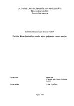 Research Papers 'Deivida Rikardo vērtības, darba algas, peļņas un rentes teorija', 1.