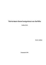 Research Papers 'Satversmes tiesas kompetence un darbība', 1.