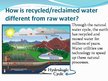Presentations 'Water Recycling and Reuse', 4.