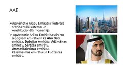 Presentations 'Apvienotie Arābu Emirāti', 8.
