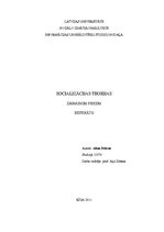 Research Papers 'Socializācijas teorijas. Zigmunds Freids', 1.