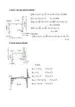 Summaries, Notes 'Statiski noteicama rāmja dimensionēšana un  pārvietojumu aprēķins', 3.