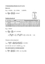 Summaries, Notes 'Statiski noteicama rāmja dimensionēšana un  pārvietojumu aprēķins', 5.