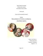 Research Papers 'Komunikācija ar bērniem un zīdaiņiem. Akustiskais aspekts', 1.