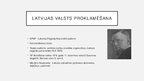 Presentations 'Latvijas valsts izveide', 2.