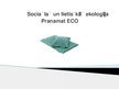 Presentations 'Sociālā un lietišķā ekoloģija Pranamat ECO', 1.