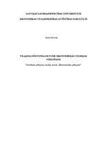 Research Papers 'Viljams Dževonss un ekonomiskais devums', 1.