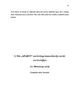 Research Papers 'Mārketinga komunikācijas plāns SIA "APARTS"', 30.