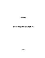 Research Papers 'Eiropas Parlaments', 1.