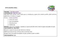 Summaries, Notes 'SEM nodarbības plāns', 2.