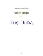 Research Papers 'Andrē Moruā romāns "Trīs Dimā"', 1.