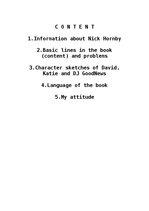 Research Papers 'Nick Hornby "How to Be Good"', 2.