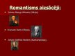 Presentations 'Romantisms', 4.