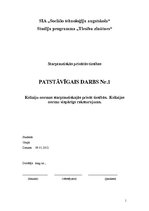 Research Papers 'Kolīziju normas', 1.