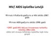 Presentations 'HIV/AIDS', 12.