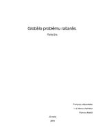 Research Papers 'Globālo problēmu rašanās', 1.