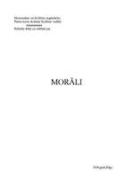 Essays 'Morāles ētiskās normas', 1.
