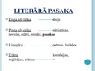 Presentations 'Literārā pasaka, literāri publicistiskie žanri un mazās prozas formas', 2.