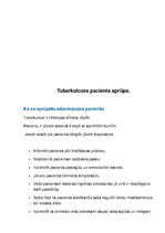 Summaries, Notes 'Onkoloģijas un tuberkulozes pacientu aprūpe', 2.